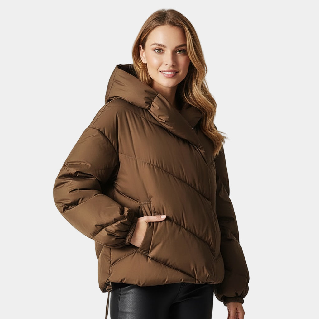 Murphy Mode | Women’s Hooded Puffer Jacket
