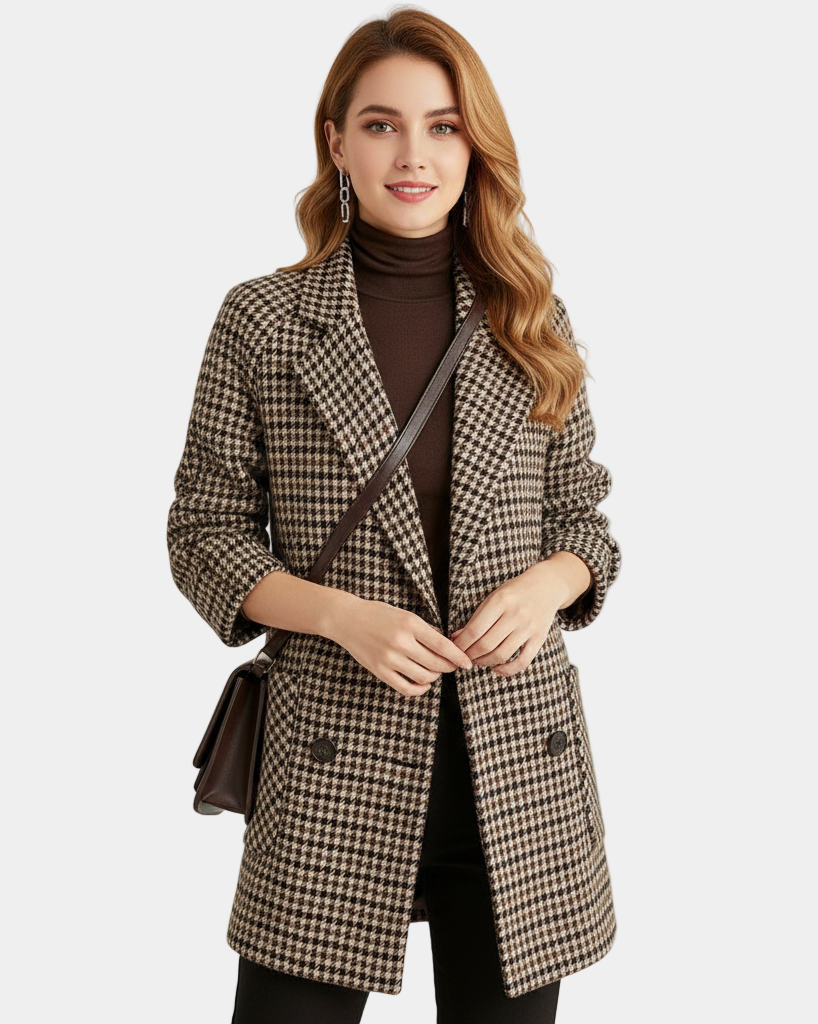 Murphy Mode | Women’s Houndstooth Coat
