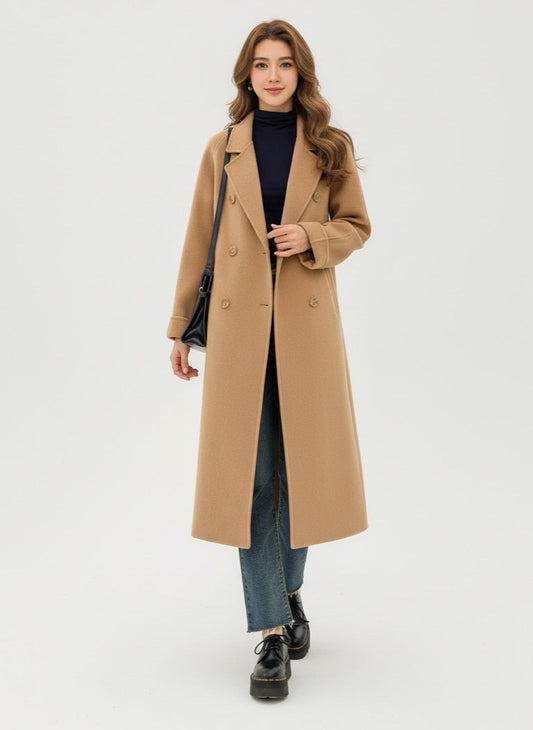 Murphy Mode | Women’s Long Wool Blend Overcoat