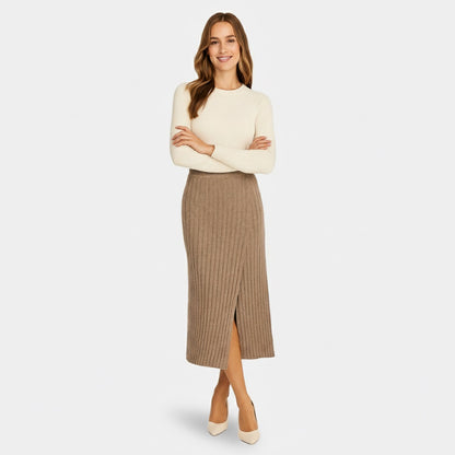 Murphy Mode | Women’s Slim Slit A-Line Skirt