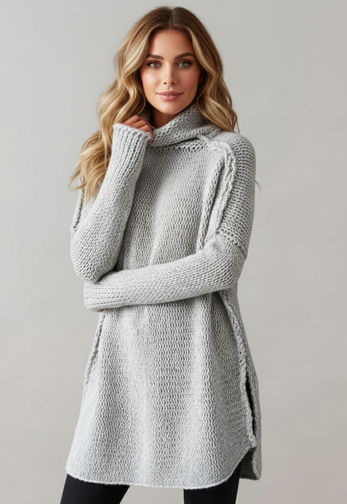 Murphy Mode | Women’s Wool Blend Heaps Collar Sweater