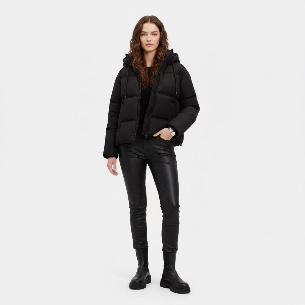 Murphy Mode | Zipper Puffer Jacket Women