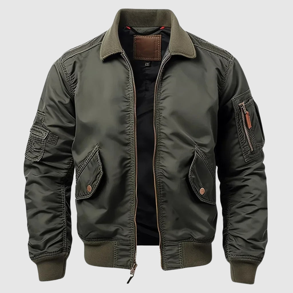Murphy Mode | Men’s Pilot Style Bomber Jacket