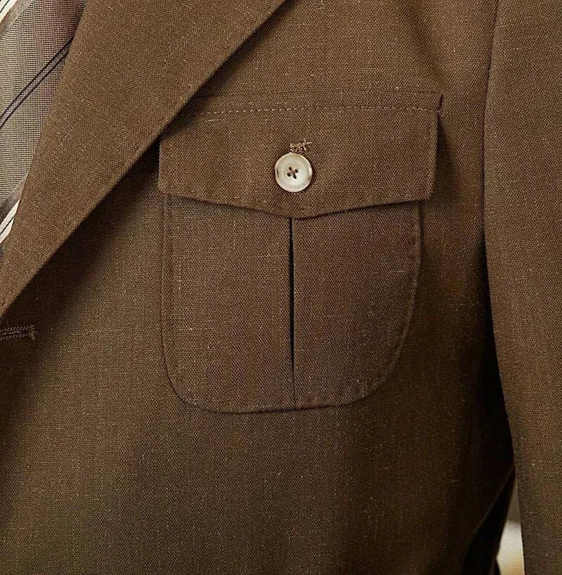 Murphy Mode | Men’s Linen Blend Casual Coat