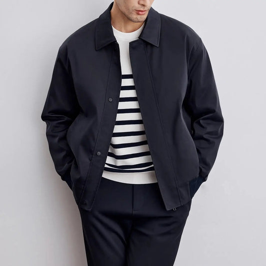 Murphy Mode | Men’s Collar Jacket with Zipper