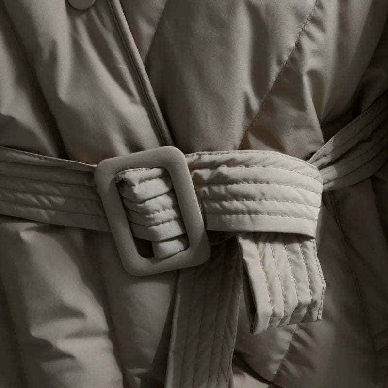 Murphy Mode | Women’s V-Neck Quilted Down Jacket