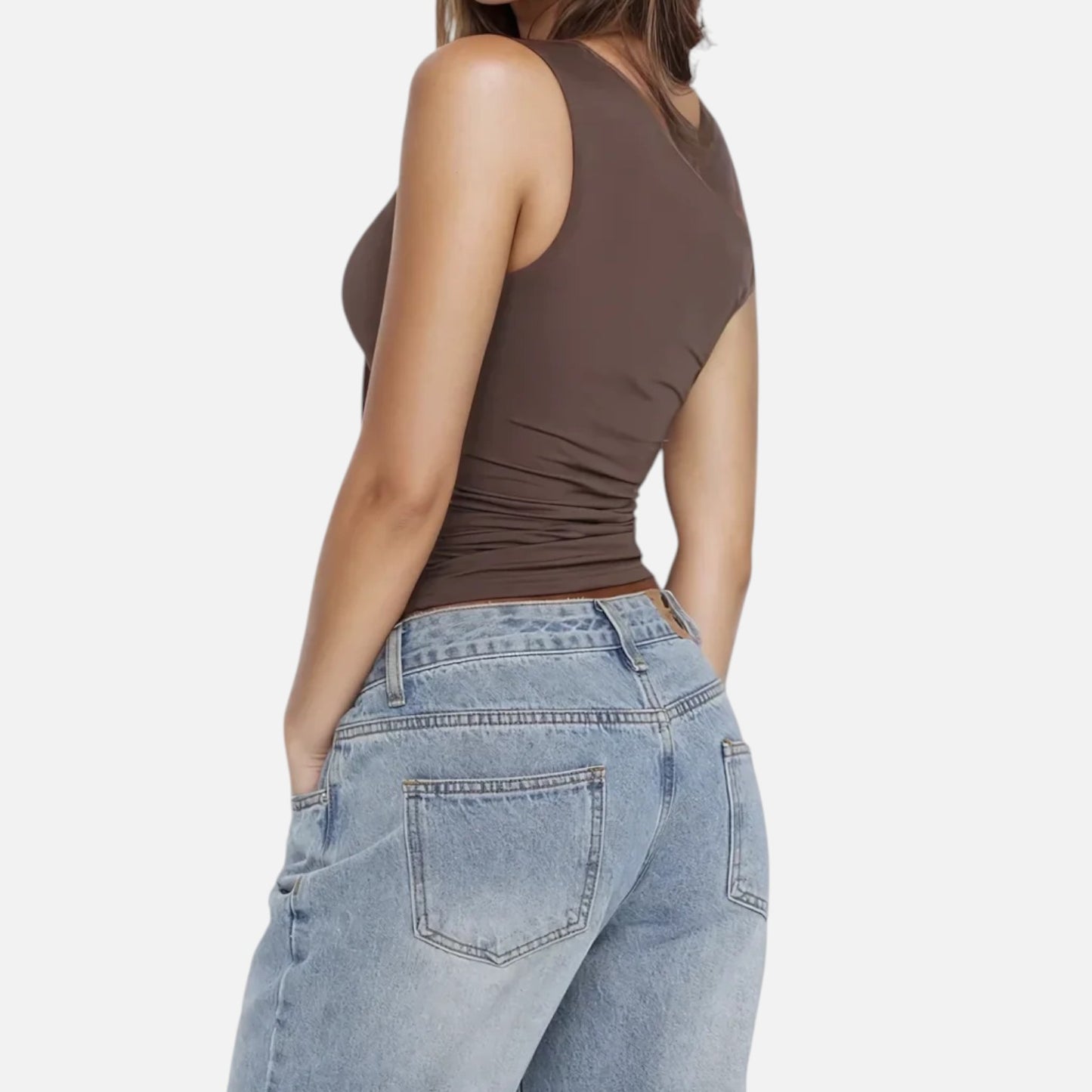 Murphy Mode | Women’s One-Shoulder Ruched Top