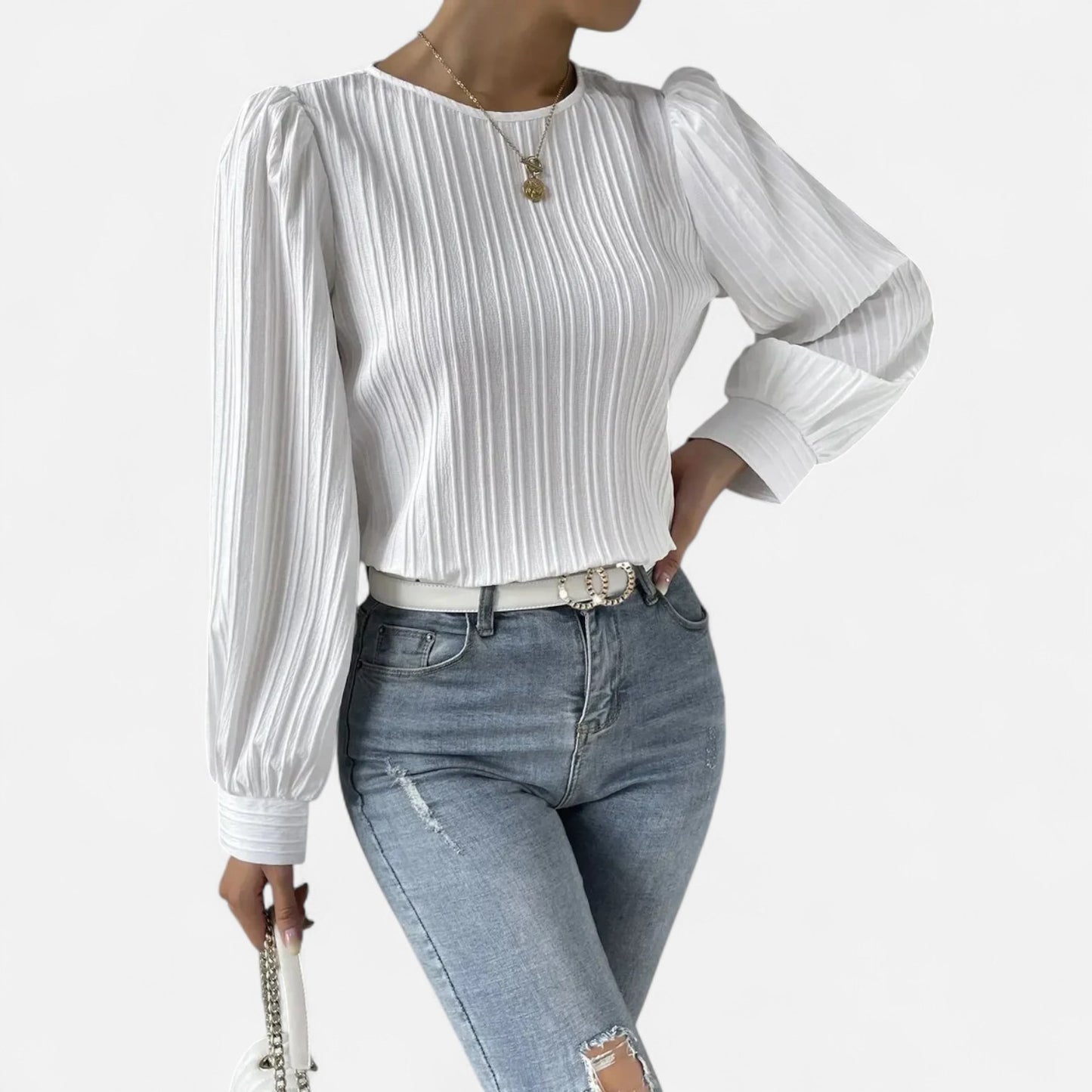 Murphy Mode | Women’s Long‑Sleeve Fitted Top