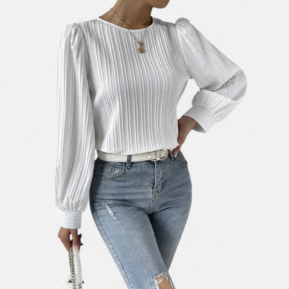 Murphy Mode | Women’s Long‑Sleeve Fitted Top