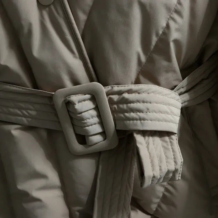 Murphy Mode | Women’s V-Neck Quilted Down Jacket