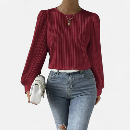 Murphy Mode | Women’s Long‑Sleeve Fitted Top