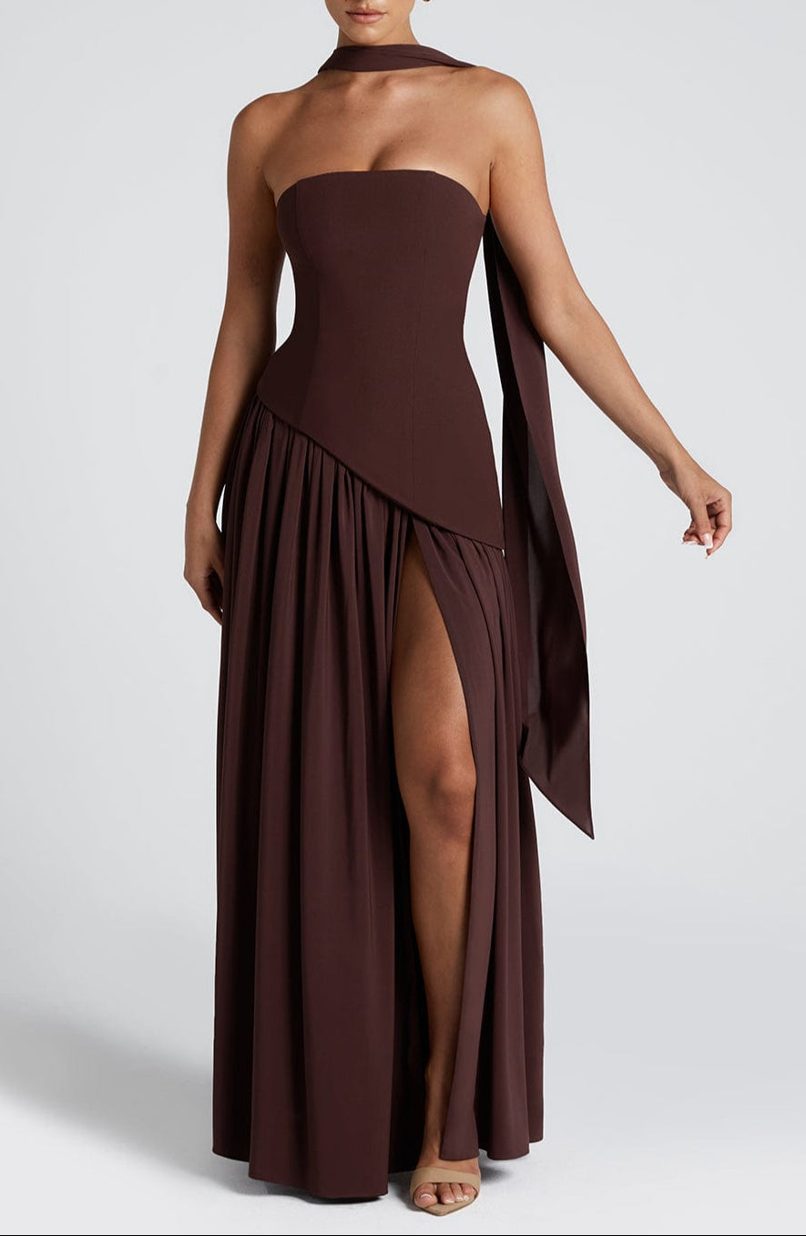 Murphy Mode | Women’s Tube Top Tied Dress