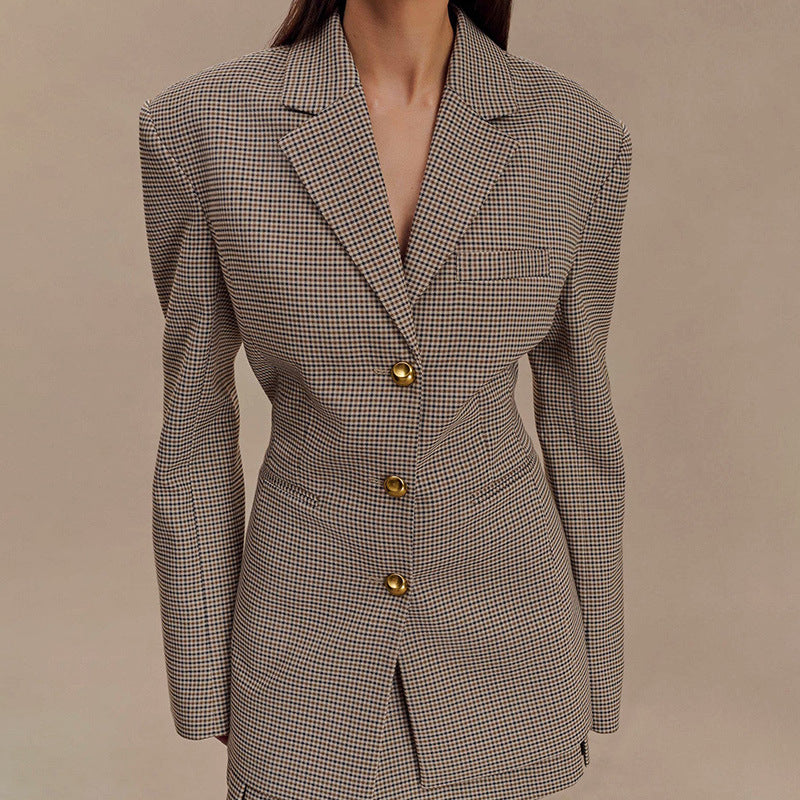 Blazer and Skirt Set