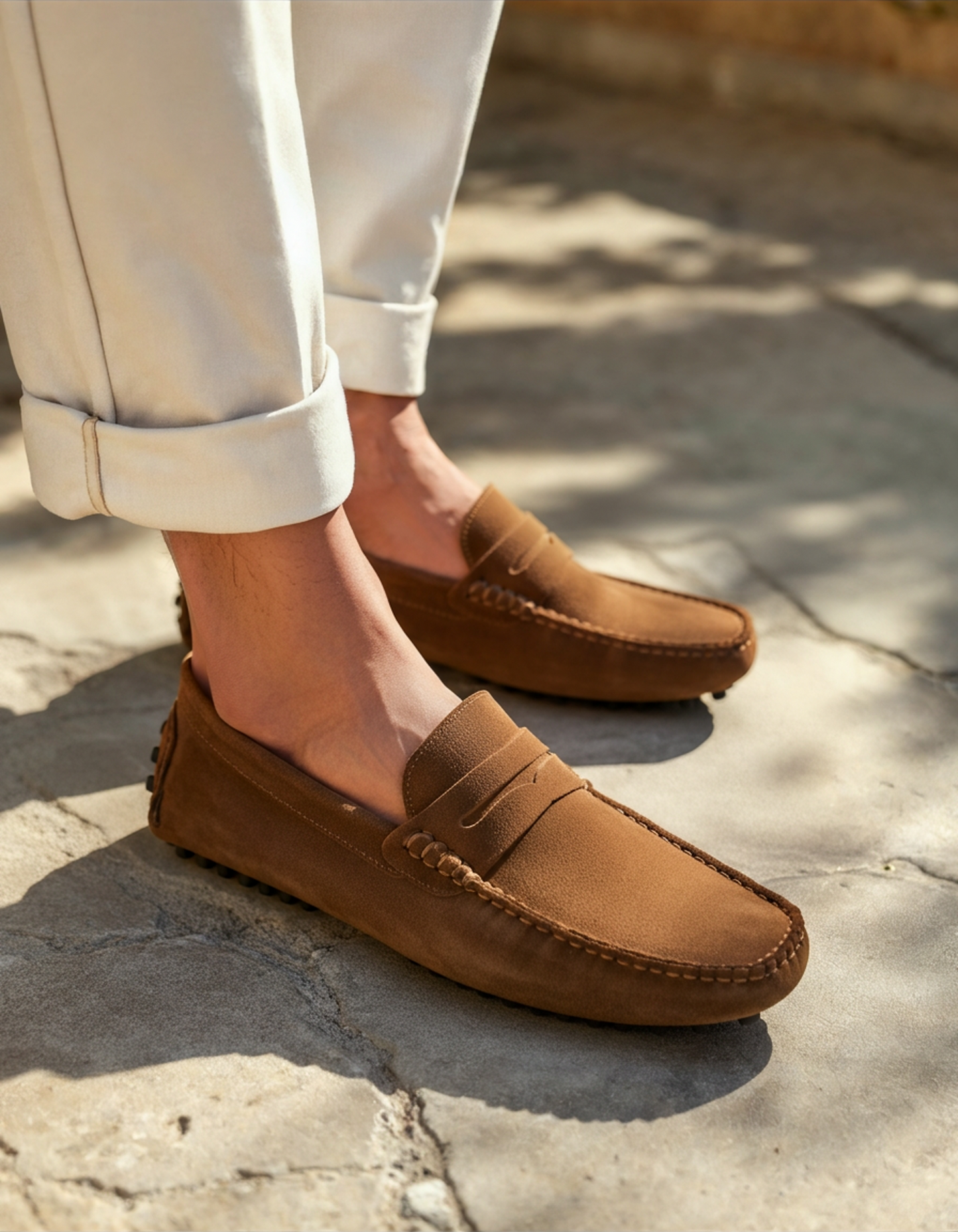 Murphy Mode | Men’s Suede Driver Loafers