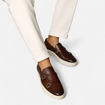 Murphy Mode | Men’s Leather Loafers – Smart Casual Slip-On Shoes