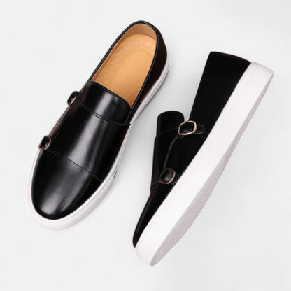 Murphy Mode | Men’s Leather Loafers – Smart Casual Slip-On Shoes