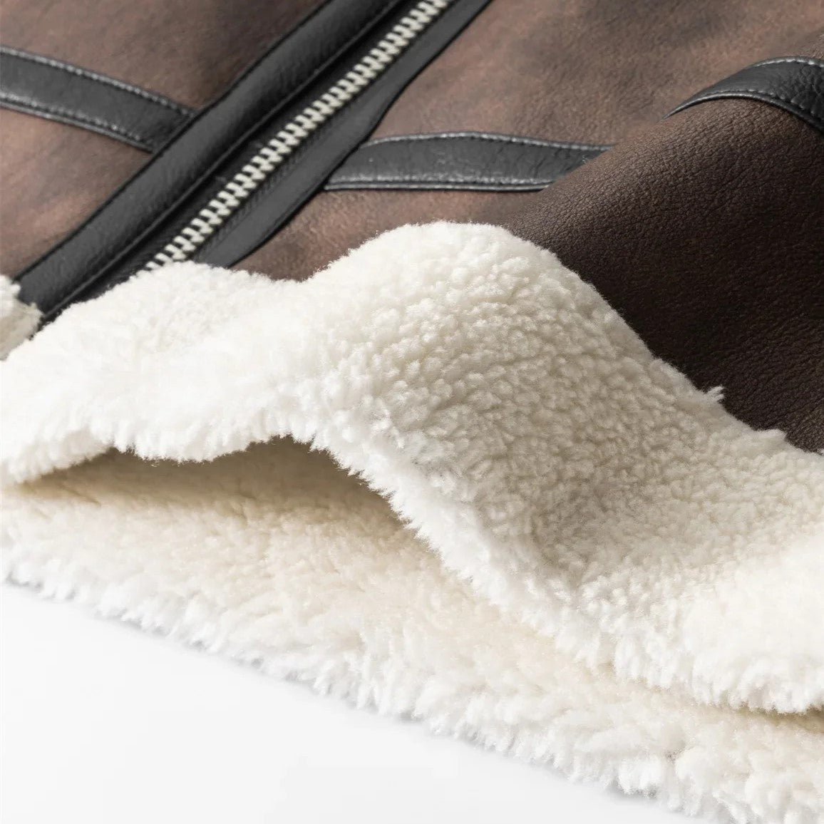 Murphy Mode Studio | Leather Aviator Jacket Men